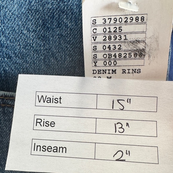 BDG Cheeky Super High Rise Denim Shorts - Picture 10 of 10